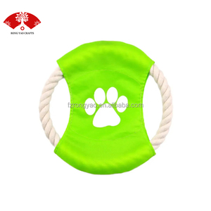 Juguete para Perros con Logotipo Personalizado, Juguete <span class=keywords><strong>de</strong></span> Cuerda <span class=keywords><strong>de</strong></span> Algodón para Mascotas, Juguetes para Masticar para Cachorros, Disco Volador <span class=keywords><strong>de</strong></span> Tela Oxford Impermeable, Gran Venta 2026 - Product Image 3