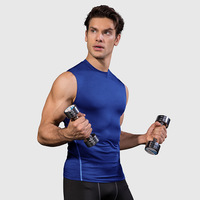 Débardeurs pour hommes, débardeurs de performance sans manches, t-shirts classiques décontractés