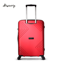 Valise à roulettes moderne et légère en PP de 20 pouces avec logo Hightrip, séparation humide/sec, serrure TSA et roues silencieuses et fluides