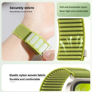 Dây đeo nylon thoáng khí thể thao cho đồng hồ <span class=keywords><strong>Huawei</strong></span> Watch Fit 4 <span class=keywords><strong>Pro</strong></span> Fit4 Fit3, dây đeo thay thế - Product Image 3