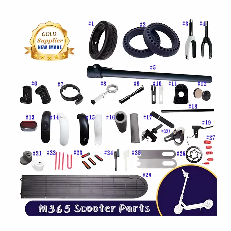 Neues Bild Hot Selling Mijia 8,5-Zoll-Rollerzubehör Ersatz-Scooter-Teile für M365/1S/M365Pro/Pro2-Rollerteil