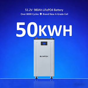 SUNPOK 8000サイクルLiFePO4 <span class=keywords><strong>48v</strong></span> 1800ahリチウム電池パック<span class=keywords><strong>48v</strong></span> 1000ah 900ahリチウムイオン電池BMSシステム付き - Product Image 1