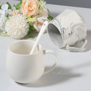 Custom Sublimed coffee mug mug Ceramic 11 oz blank Oem style modern ceramic coffee mug - Product Image 3