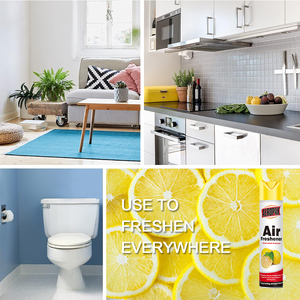 Aromatizante de Aire Profesional de Larga Duración con Aroma Natural <span class=keywords><strong>a</strong></span> Limón, Elimina Olores, Frescura Instantánea, 330 ml, para el Hogar y <span class=keywords><strong>la</strong></span> Oficina - Product Image 3