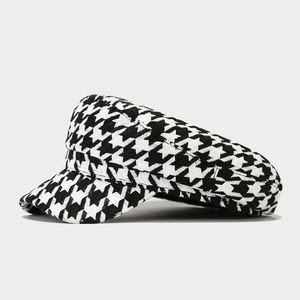 Chapeau béret pour femme, tendance rétro britannique, nouveau motif, printemps automne - Product Image 3
