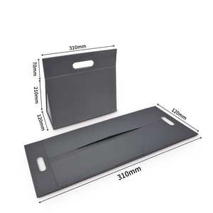 High-end Towel Packaging | Magnetic Folding Triangle <b>Box</b> | High-Volume MOQ - Product Image 3