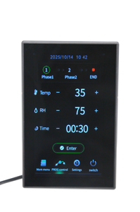 Anpassbarer 7-Zoll-Touchscreen-Proofing-Controller mit 1C-Genauigkeit, OEM/ODM-Unterstützung, IP68-zertifiziert für Proofing-Kabinen - Product Image 2