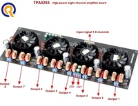 Dernière carte amplificateur numérique de classe D haute puissance TPA3255 8 canaux 300W x 8 Autre marque