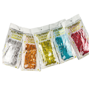 Estrella flecos fiesta cortina <span class=keywords><strong>lluvia</strong></span> decoración fotomatón telón de fondo <span class=keywords><strong>guirnalda</strong></span> para boda cumpleaños graduación fiesta decoración oropel frontal - Product Image 2