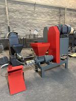 Machine professionnelle de fabrication de briquettes de biomasse écologiques et économes en énergie, 22 kW, pour la production de briquettes de charbon de bois