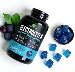 Gummies électrolytes multivitaminés OEM/ODM, hydratation et énergie, soutien quotidien de la fonction immunitaire et musculaire pour adultes, compatibles Keto et Vegan - Product Image 3