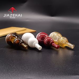 Taşınabilir 10ml kabak şekli plastik şişe havasız makyaj aracı alt şişeleme seyahat şişe ekran baskı özü ve losyon - Product Image 5