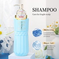 Shampooing parfumé naturel en gros, collagène nourrissant et hydratant, produits capillaires professionnels coréens pour salon de coiffure et SPA