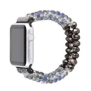 <span class=keywords><strong>Bracelet</strong></span> de montre en perles fait à la main pour <span class=keywords><strong>Apple</strong></span> <span class=keywords><strong>Watch</strong></span>, bijoux de luxe pour iWatch série 7 6 Se 5 4 3 - Product Image 6
