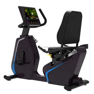 Professional Fitness Cardio Equipment Magnetic Recumbent Exercise Bike Commercial Recumbent Bike