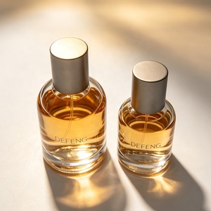 Flacon <span class=keywords><strong>de</strong></span> <span class=keywords><strong>parfum</strong></span> en verre rond court <span class=keywords><strong>de</strong></span> luxe, design personnalisé, 30 ml, 50 ml, 100 ml, emballage <span class=keywords><strong>de</strong></span> <span class=keywords><strong>parfum</strong></span> fantaisie - Product Image 5
