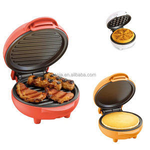 AOJA Machine à sandwich facile à utiliser pour petit-déjeuner Mini <span class=keywords><strong>gaufrier</strong></span> à gâteau Machine à gaufres à sandwich antiadhésive avec <span class=keywords><strong>multi</strong></span>-<span class=keywords><strong>plaques</strong></span> - Product Image 6