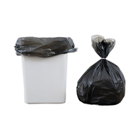 Sacs poubelles de jardin en plastique noir imperméables XL personnalisables, robustes et jetables, en rouleau, vente en gros