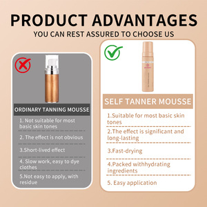 Espuma Autobronceadora Oscura Intensa Más Vendida en Existencia con Ingredientes Enriquecidos, <span class=keywords><strong>Bronceado</strong></span> Instantáneo de Aspecto Natural - Product Image 4