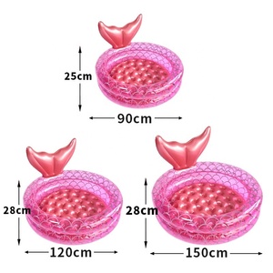 Piscina Inflable para Bebés con Diseño de Sirena, para Interiores y Exteriores - Product Image 2