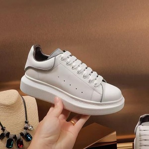 Scarpe Platform Sportive Casual <span class=keywords><strong>Bianche</strong></span> di Alta Gamma con Lacci, Suola Spessa e Rialzata, Versatili per Coppie - Product Image 6