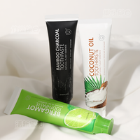 Dentifrice de protection dentaire sans fluor à l'essence végétale naturelle, marque privée, vente en gros, 120g