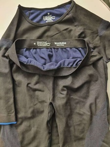 Traje de Entrenamiento EMS Azul Nuevo en Tallas XS, <span class=keywords><strong>S</strong></span>, <span class=keywords><strong>M</strong></span>, L, XL, Ropa Interior con Electrodos Miha Bodytec para Ejercicio Físico - Product Image 2