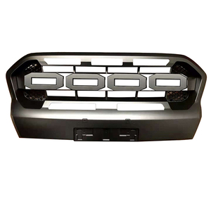 Calandre avant en ABS de haute qualité, 4 pièces, Grille avant avec éclairage, pour Ford Ranger T7 2017 2020 - Product Image 1