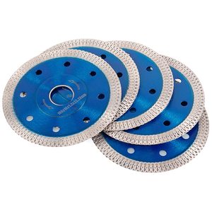 Lame Turbo diamantée de haute qualité 105/110/115/125/<span class=keywords><strong>180</strong></span>/230mm <span class=keywords><strong>disque</strong></span> de coupe pour <span class=keywords><strong>carrelage</strong></span> porcelaine céramique OEM personnalisable 120T sec/humide - Product Image 5