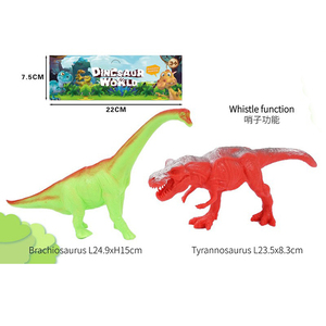 EPT Dollar Toys Sifflet Simulation Dinosaure 2 Jouets Pour Chien Animaux Bébé Animal Jouet Saut Petite Ferme Ensemble Plastique - Product Image 1