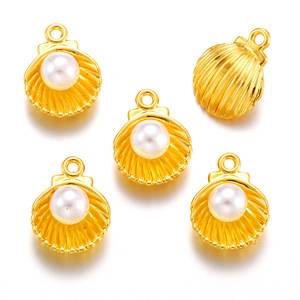 Accessoires de mode DIY polyvalents : Coque en alliage de zinc avec perle pour la création de bijoux (bracelets et boucles d'oreilles) - Product Image 5