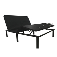 Cadre de lit intelligent électrique réglable de grande taille ergonomique de qualité supérieure avec massage