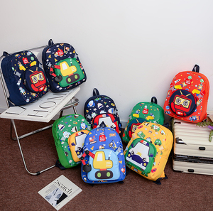 New oxford thời trang không thấm nước mẫu giáo Ba lô cho trẻ em có thể tháo rời túi <span class=keywords><strong>polyester</strong></span> lót dây kéo đóng cửa Ba lô Ba lô - Product Image 2