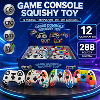 Mainan Squishy Pengontrol Game PU untuk Anak Usia 5-7 Tahun, Simulasi Gamepad Slow Rebound, Mainan Sensorik Fidget untuk Menghilangkan Stres