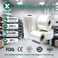 Produsen YIXIN, Film Susut POF Food Grade dengan Logo Custom, Kualitas Tinggi, Gulungan untuk Kotak Parfum, Sabun, Komputer