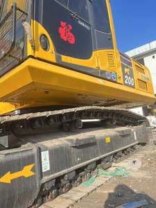 Excavateur Komatsu PC200 d'occasion avec composants fonctionnels (roulement PLC de la pompe à engrenages du moteur)-2022 Modèle 100% Ready - Product Image 6