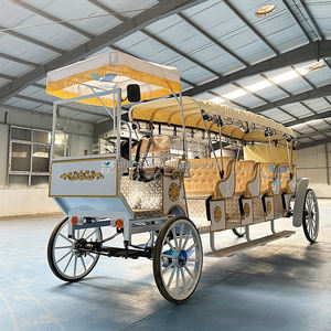 Carruaje eléctrico de cuatro ruedas Hengyisheng con marco de acero Q235B para uso turístico de bodas y turismo - Product Image 5