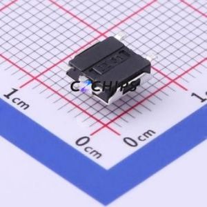 TS-1080W-A5B3-D1 Tactile Switch SMD,6.2x6.2mm Switch Single Pole Single Throw Round Button Vertical Mount 6.4mm - Product Image 2