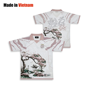 Camiseta de fútbol sublimada personalizada con bordado camiseta de fútbol informal para ropa de fútbol - Product Image 1