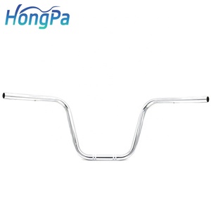 Manubrio per <span class=keywords><strong>moto</strong></span> Ape <span class=keywords><strong>Vintage</strong></span> in metallo nero/cromato manubrio per <span class=keywords><strong>moto</strong></span> a vita alta - Product Image 4