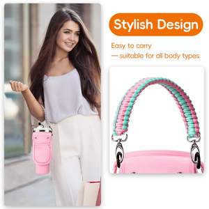 Bolsa Portabotellas con Bolsillo para Teléfono para Termos Stanley de 40/30 oz, Funda Aislante de Neopreno con 2 Bolsillos - Product Image 5