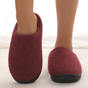 Chaleur hivernale intérieure pour pantoufles épaissie antidérapante fond mou ménage pour pantoufles - Product Image 3