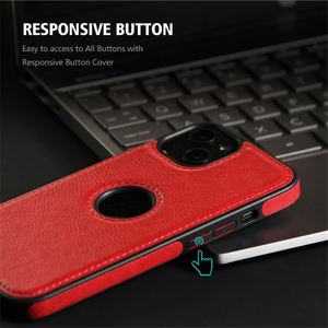 Étui de téléphone portable en cuir de luxe personnalisé, coque de téléphone portable en cuir PU pour iPhone 17 16 15 14 13 12 11 Pro Max Mini XS XR 7 8 Plus - Product Image 5