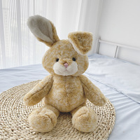 2025 vente chaude personnaliser professionnel faire des poupées sur mesure PP remplissage doux et respectueux de la peau lapin jouets en peluche pour enfants poupée
