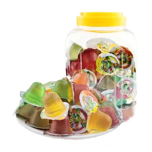 Mini gelatina di gelatina di frutta aromatizzata alla frutta da 13g mini tazza di gelatina