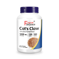 Complément personnalisé à l'extrait de griffe de chat 1000mg, 120 gélules – Soutient la santé et la fonction immunitaire des adultes
