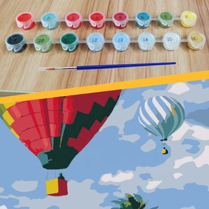Wingart งานฝีมือสำหรับเด็กลูกโป่งภาพ<span class=keywords><strong>วาด</strong></span>แบบ DIY ภาพวาด<span class=keywords><strong>ทราย</strong></span>ชายหาดทำด้วยมือด้วยชุดตัวเลขออกแบบสำหรับผ้าใบสำหรับเด็ก - Product Image 5