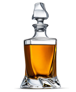 <span class=keywords><strong>Dublin</strong></span> Irish Cut 750ml Carafe à whisky en cristal sculptée à la main pour liqueur, vodka, vin ou bourbon - Product Image 3