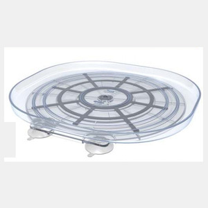 Sliding Refrigerator Turntable Round Acrylic Easy To Install And Clean Fridge Organizer - Product Image 1