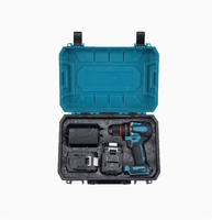 Ensemble de perceuse électrique sans fil sans balais multifonctionnelle, tournevis lithium-ion pour le perçage et le vissage du bois et du métal